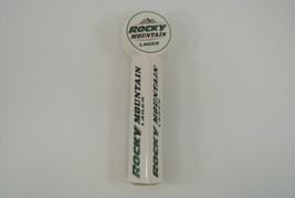 Rocky Mountain Lager Beer Tap Handle 10&quot; Ceramic Vtg BC Brewery Bar Man Cave - $19.24