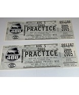 BRICKYARD Allstate 400 UNUSED NASCAR TICKETS INDIANAPOLIS SPEEDWAY Tony ... - £9.70 GBP