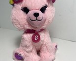 Barbie Puppy Dog Princess Plush 7 Inch Pink Stuffed Animal Toy Mattel So... - £6.25 GBP