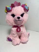 Barbie Puppy Dog Princess Plush 7 Inch Pink Stuffed Animal Toy Mattel So... - $7.80