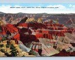 Bright Angel Point Grand Canyon National Park Arizona AZ UNP Linen Postc... - $3.02