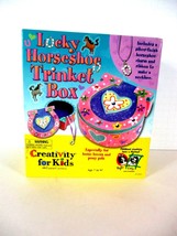 Lucky Horseshoe Trinket Box kit Brand New Factory Sealed - $14.99