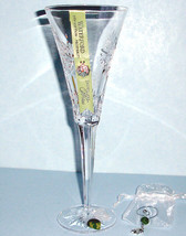 Waterford Crystal Snowflake Wishes Toasting Flute PROSPERITY 9th Edition New - £115.82 GBP