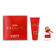 Coach Poppy Women 2 Piece Gift Set - 3.3 Oz Eau De Parfum Spray By Coach - £30.06 GBP