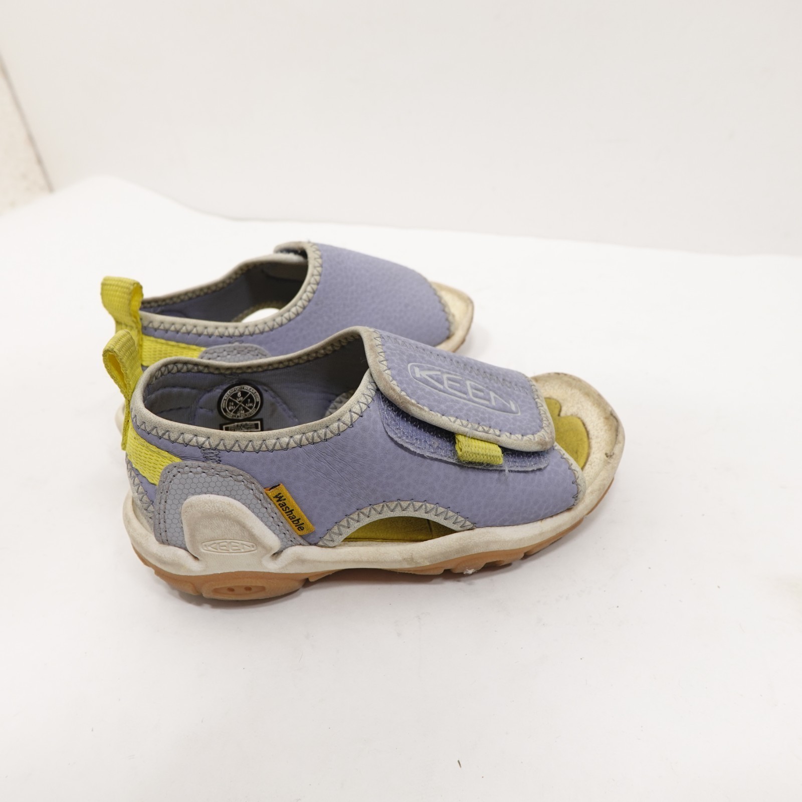 KEEN Toddler Size 8 Knotch River Open Toe Summer Sandal Heather/Evening Primrose Item image 8
