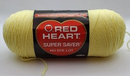 (1) Red Heart Yarn - Super Saver - White No. 311 - 8 oz Skein - £8.75 GBP