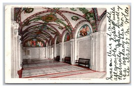 South Hall Entrance Pavilion Library of Congress Washington DC UDB Postcard U19 - £1.56 GBP