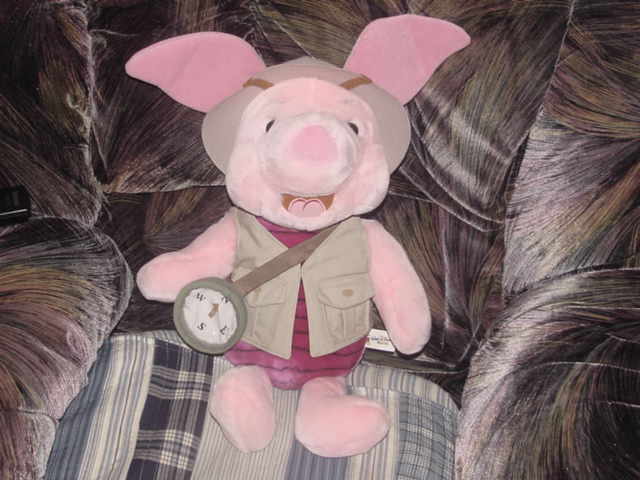Primary image for 20" Jumbo SAFARI PIGLET Plush Toy From Winnie The Pooh