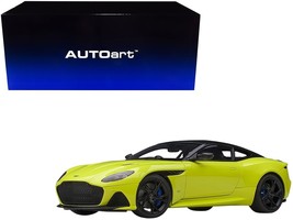 Aston Martin DBS Superleggera RHD Lime Essence Green Metallic with Carbon Top - $5,629.72 MXN