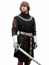 Medieval Gambeson Thick padded Jacket COSTUMES DRESS coat Armor gift halloween - £81.28 GBP+