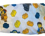 Lego Movie Twin Size Fitted Bed Sheet Craft Fabric Colorful Bedding Sheets - £12.34 GBP