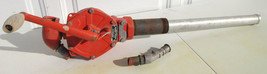 Vintage Gasboy Gas Pump 1230U Red Cast Metal Stand Heavy Duty Hand Crank... - $138.55