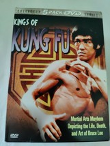 Kings Of Kung Fu Martial Arts Mayhem Life Death Art Of Bruce Lee 5 Disc ... - £39.97 GBP