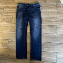 Mavi Mens Jeans Marcus Slim Straight Leg Color Mid Williamsburg Size 32 ... - $745.20 MXN