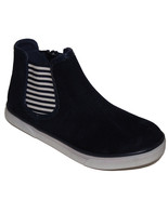 Lands End Girl&#39;s Size 4, Chelsea Zip Sneaker Boot, Radiant Navy Blue - £28.24 GBP