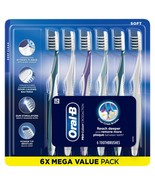 Oral B Pro Health CrossAction All in One Soft Toothbrushes Deep Plaque F... - $34.97