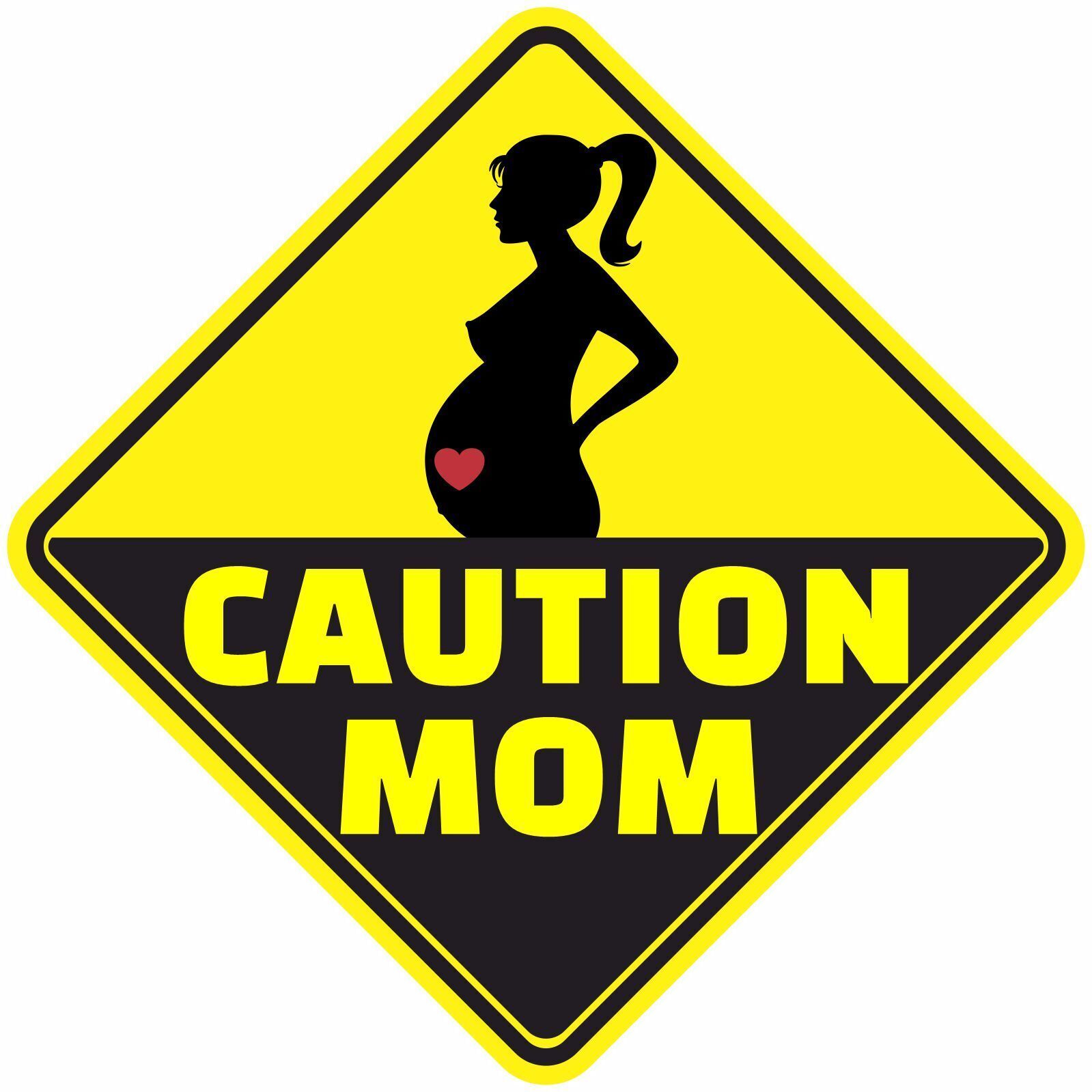 BABY ON BOARD PREGNANT CAUTION MOM ASSORTED DECAL STICKER BUY 2 GET 3 - $2.95
