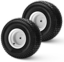 20X8.00-8&quot; New Lawn Mower Tires With Rim For Riding Lawnmowers And Tractors - £149.62 GBP