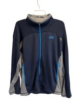THE NORTH FACE Mens Jacket CONCAVO Full Zip Blue Gray Sz XL - £15.25 GBP