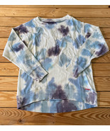 Peace love world NWOT Women’s French Terry tie Dye sweatshirt Size 2XS B... - £16.95 GBP