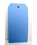 Uline #5 Shipping / Inventory Tag 4 3/4&quot; x 2 3/8&quot; BLUE Colored (1000ct) - £39.43 GBP