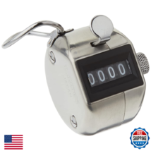 Lion Pro-Line Heavy Duty Hand-Held Tally Counter 4-Digit Steel Made in J... - $36.68