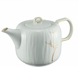 Ceramic Porcelain Teapot for Loose Leaf Tea & Blooming Tea, 1100mL/37oz - £23.34 GBP