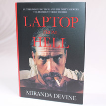 Laptop From Hell Hunter Biden Big Tech And Dirty Secrets Hardcover Book w/DJ VG - £7.79 GBP
