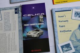 00-05 TOYOTA CELICA GT-S OWNERS MANUAL POCKET BOOK WARRANTY RIGHTS GTS M1408 image 9
