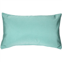 Sunbrella Glacier Blue 12x19 Outdoor Pillow, Complete with Pillow Insert - £42.06 GBP