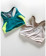 Lot of 2 NIKE Women&#39;s Sports Bra Small Dri-Fit Wireless Pullover Racerback - $15.64