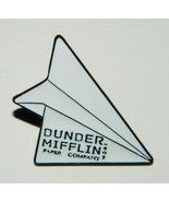 The Office TV Series Dunder Mifflin Paper Airplane Logo Metal Enamel Pin... - £6.28 GBP