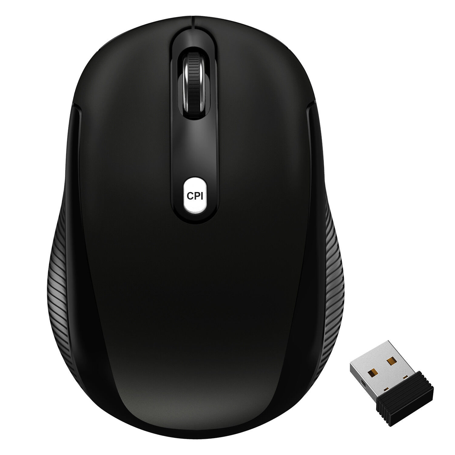 JETech 2.4Ghz Wireless Mobile Optical Mouse with 2 CPI Levels and USB Receiver - $29.99