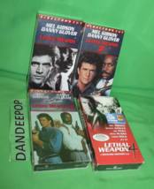 4 Tape Lethal Weapon Director&#39;s Cut Sealed VHS 1-4 Movies - £27.68 GBP