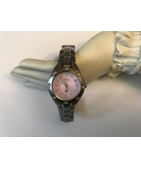 Fossil Blue Women Watch with Pink Faceplate - £67.70 GBP