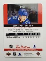 2019 - 2020 Elias Pettersson Ud Tim Hortons Red Die Cut DC-25 Nhl Hockey Card - £3.92 GBP