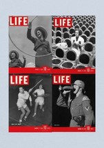 Life Magazine Lot of 4 Full Month of March 1938 7, 14, 21, 28 - £29.81 GBP