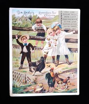 1880&#39;s Dr. Hand&#39;s Remedies for Children Scranton PA Trade Card TV Powder... - $578.60 MXN