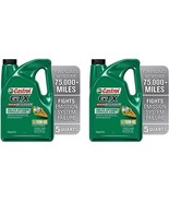 Castrol GTX High Mileage 10W-40 Synthetic Blend Motor Oil, 5 Quarts (Pac... - €67,11 EUR