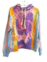 Pistola Joey Kaleidoscope Hoodie Sweatshirt Women Size Small Tie Dye Ska... - $46.28