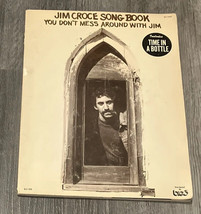 You Don&#39;t Mess Around with Jim Croce Words Sheet Music 1972 - £4.67 GBP