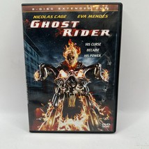 Ghost Rider 2-Disc Extended Cut DVD Movie Not Rated Marvel Widescreen Eva Mendes - £7.32 GBP