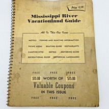 Vintage 1961 Upper Mississippi River Valley Vacationland Guide Travel 78... - £12.63 GBP