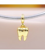 2022 Me Collection 14k Gold -plated ME Tooth Mini Dangle Charm  - £6.13 GBP
