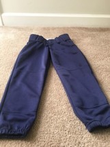 Worth Women&#39;s Softball Baseball Pants Cropped Sports Size XS Blue - $32.01