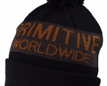 Primitive Apparel Black Pom Beanie Hat NWT - £15.93 GBP