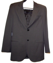 Emporio Armani Gray Herringbone Italy Wool Men&#39;s Jacket Blazer Size US 4... - £36.99 GBP