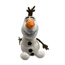 Disney Frozen II Olaf Soft Cuddly White Snowman Small 9&quot; Plush Stuffed Toy - £8.20 GBP