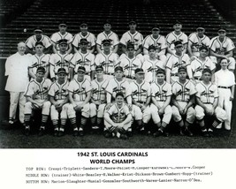 1942 St. Louis Cardinals 8X10 Team Photo Baseball Picture World Champs Mlb - $4.94