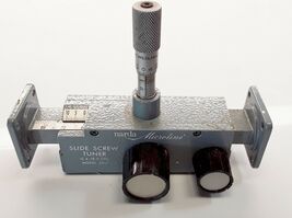 Narda 22U1 Microline Slide Screw Tuner 12.4 - 18.0 Ghz - $834.40 MXN